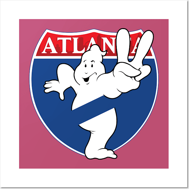 Atlanta Ghostbusters 2 Logo Wall Art by ATLGhostbusters